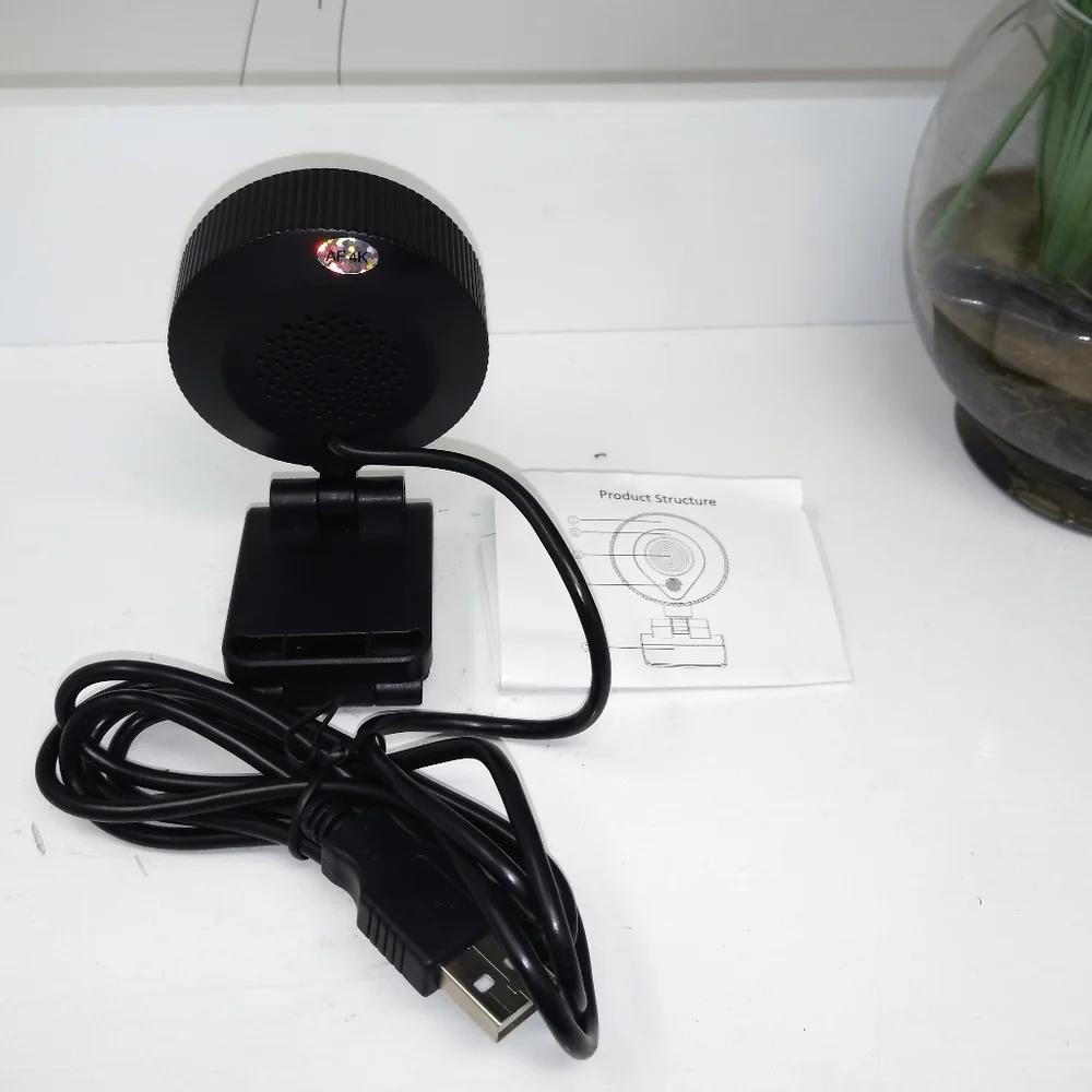 Tech Enthusiast Auto Focus 4K Web Camera
